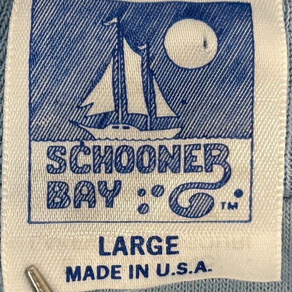 Vintage Ozark SWAT Team T Shirt Mens Large Missouri Flies Fly Swatter Funny Blue - Picture 4 of 7